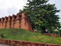 old cityÃ¢â¬â¹ wallÃ¢â¬â¹ withÃ¢â¬â¹ grassÃ¢â¬â¹ andÃ¢â¬â¹ akyÃ¢â¬â¹